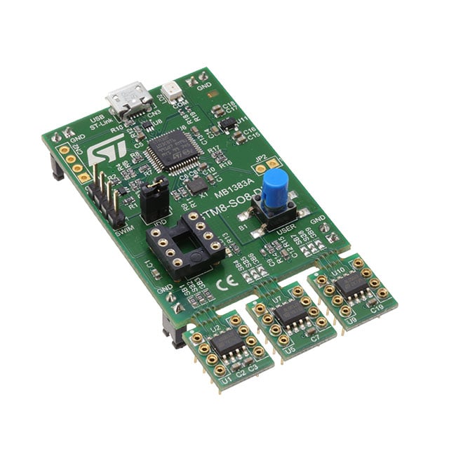 STMicroelectronics STM8-SO8-DISCO STM8 DISCOVERY KIT STM8L001J3,STM8L05 MCU 8 bits -