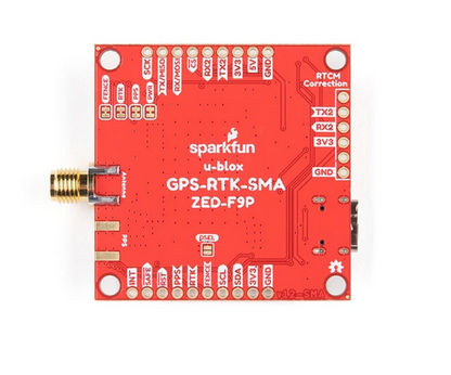 SparkFun GPS-RTK-SMA Breakout - ZED-F9P (Qwiic) GPS-16481