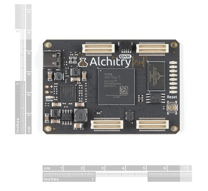 SPARKFUN Alchitry Au+ FPGA Development Board (Xilinx Artix 7) Tarjeta DEV-17514