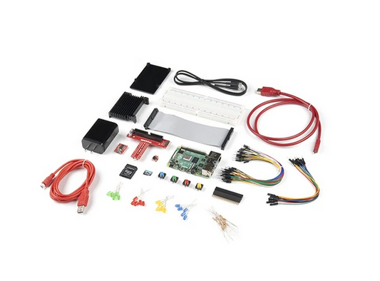 SparkFun Raspberry Pi 4 Hardware Starter Kit - 4GB TARJETA KIT-16388