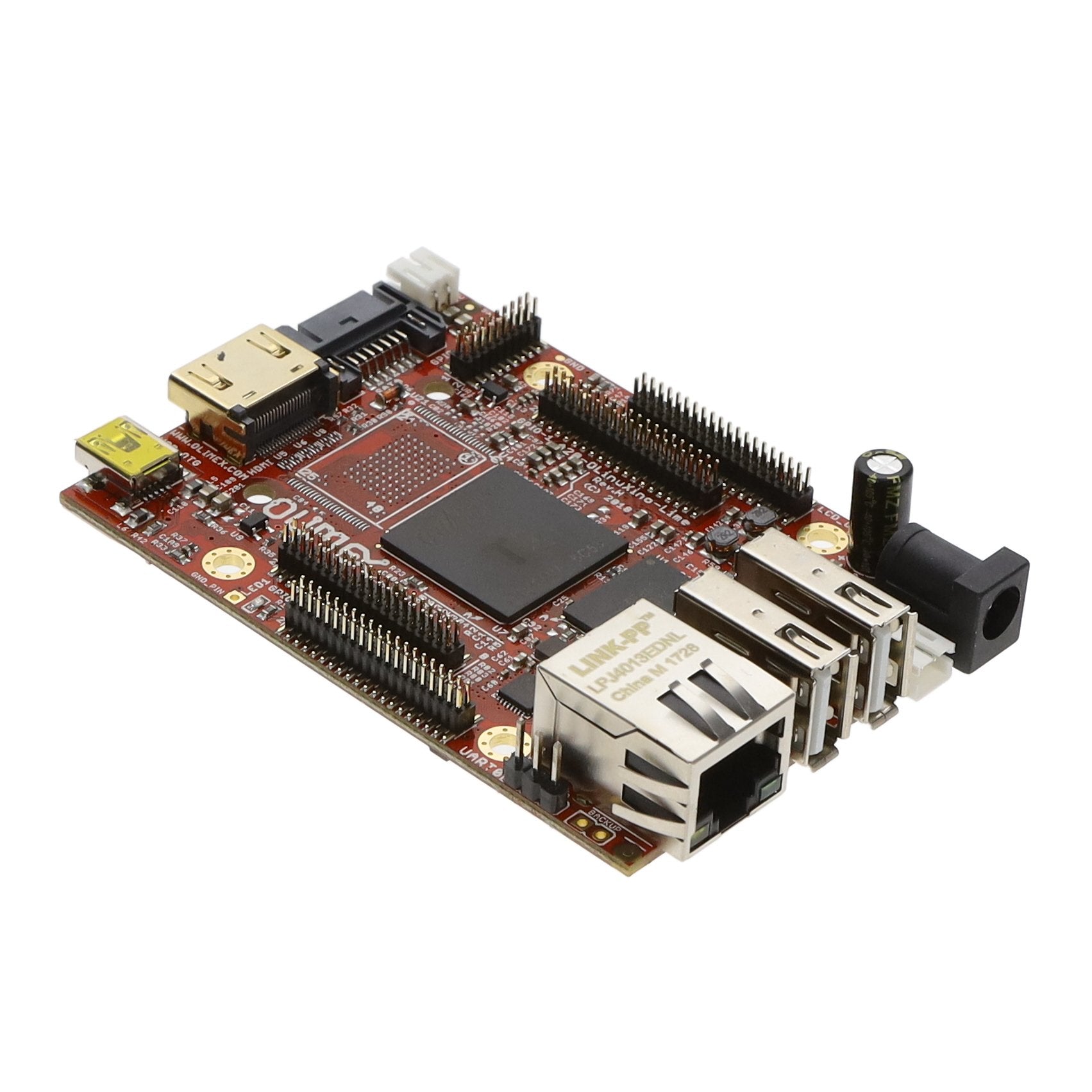 Olimex LTD T2-OLINUXINO-LIME-S16M-IND OLinuXino - Allwinner A20 ARM Cortex-A7