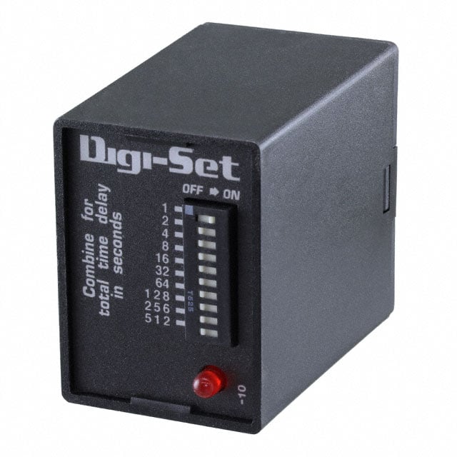 Littelfuse Inc. TDM12DL TDM Para enchufe Relé mecánico 1 seg ~ 1023 seg 10A a 120/240VCA