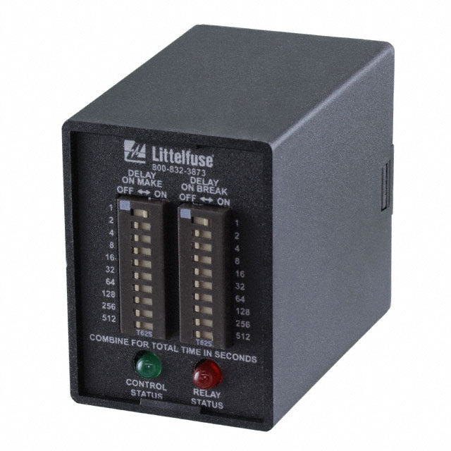 Littelfuse Inc. TDMB422 TDMB Para enchufe Relé mecánico 1 seg ~ 1023 seg 10A a 120/240VCA