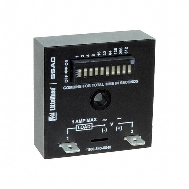 Littelfuse Inc. TDU3001A TDU Montaje de chasis Relé de estado sólido 1 seg ~ 1023 seg -