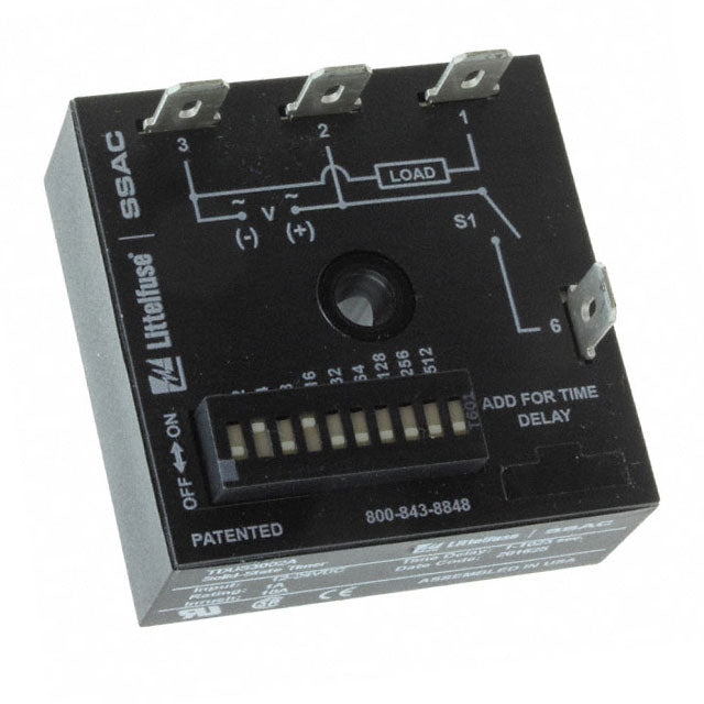 Littelfuse Inc. TDUS3002A TDUS Montaje de chasis Relé de estado sólido 1 seg ~ 1023 seg -