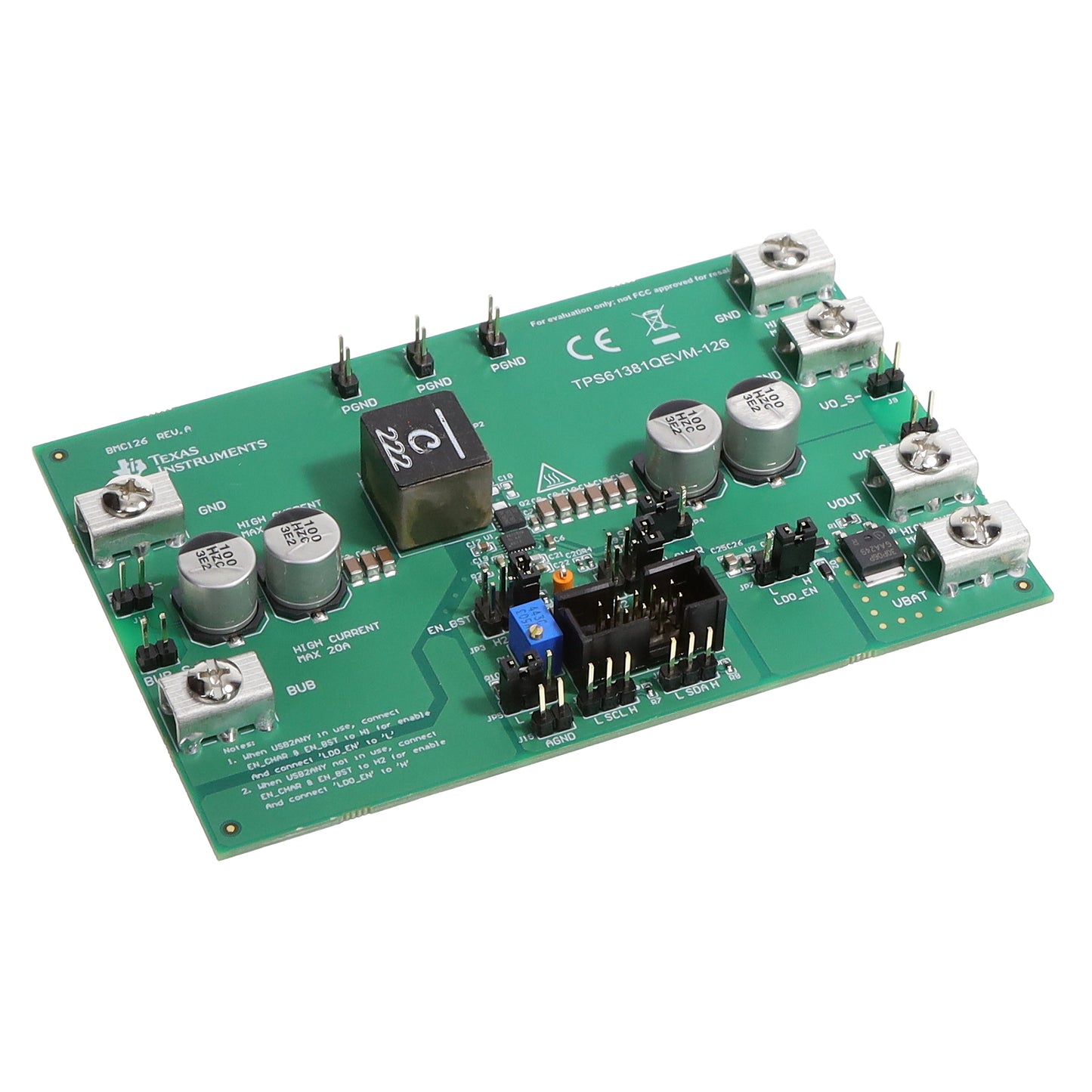 Texas Instruments TPS61381QEVM-126 - Power Management Battery Charger