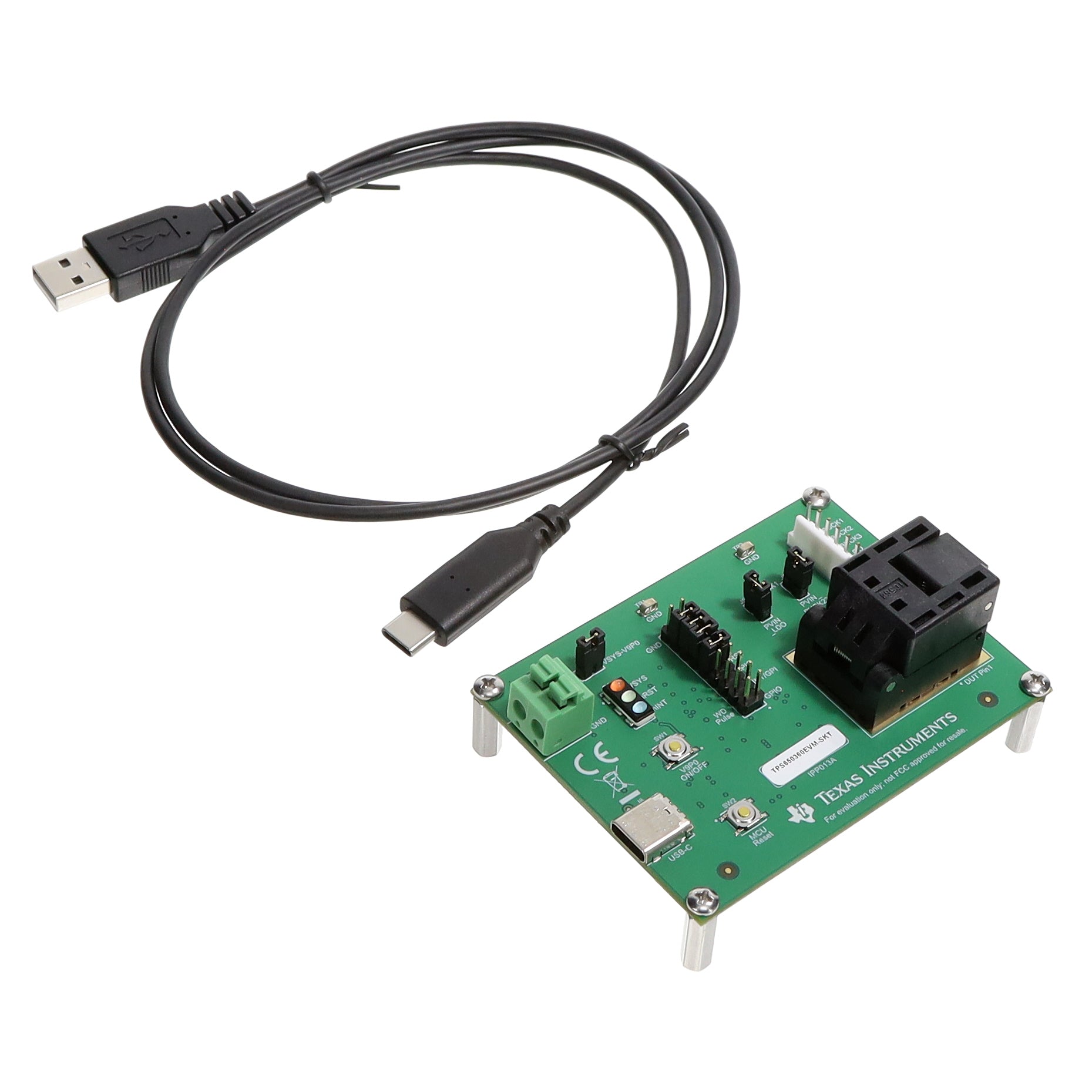 Texas Instruments TPS650360EVM-SKT - Power Management Power Supply