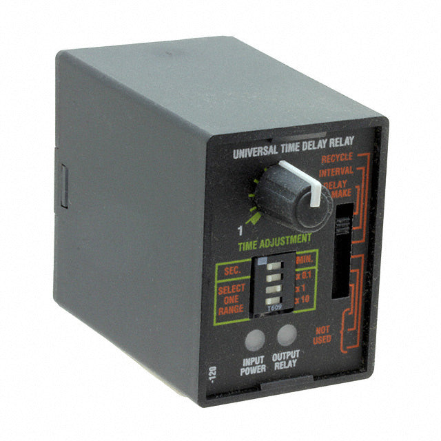 Littelfuse Inc. TRU1 TRU Para enchufe Relé mecánico 0.1 seg ~ 1000 min 10A a 120/240VCA