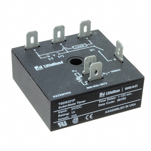Littelfuse Inc. TSDS321P TSDS Montaje de chasis Relé de estado sólido 1 ~ 100 seg -