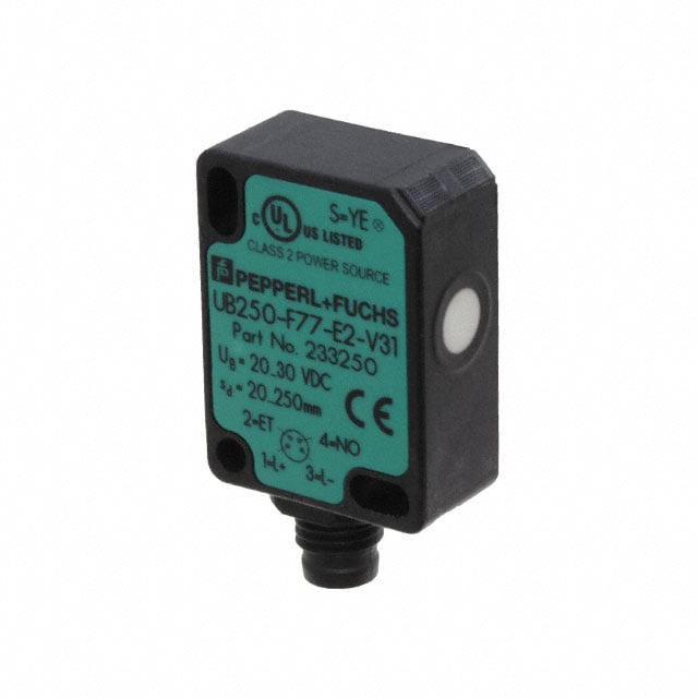 Pepperl+Fuchs, Inc. UB250-F77-E2-V31 - Ultrasónico
