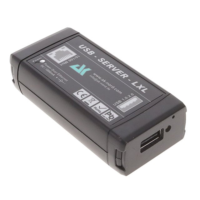 AK-Nord GmbH USB-SERVER-LXL-POE - Ethernet to USB Ethernet, USB