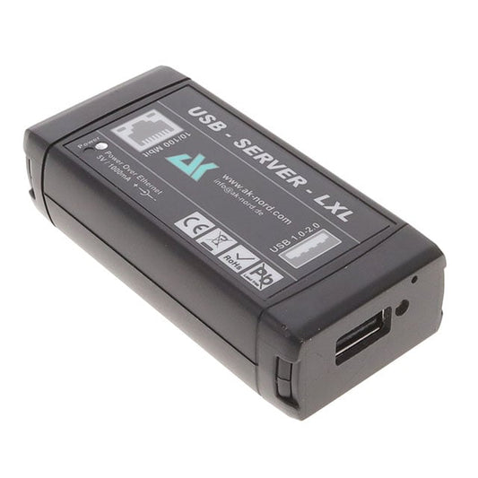 AK-Nord GmbH USB-SERVER-LXL-POE - Ethernet to USB Ethernet, USB