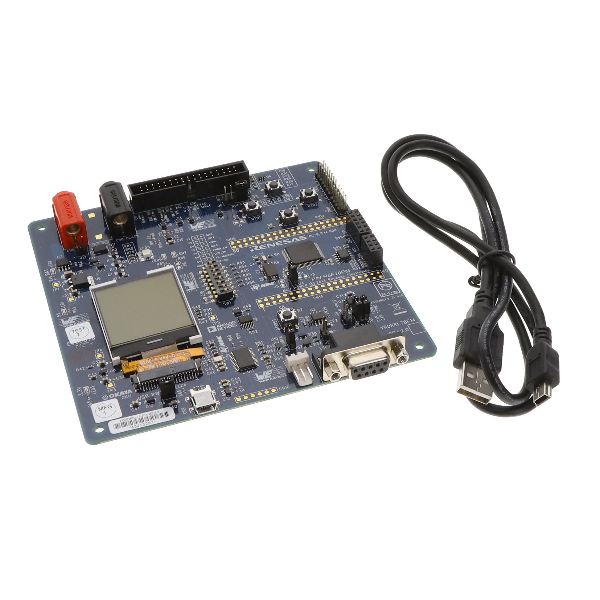 Renesas Electronics Corporation YRDKRL78F14 RL78 MCU 16-Bit