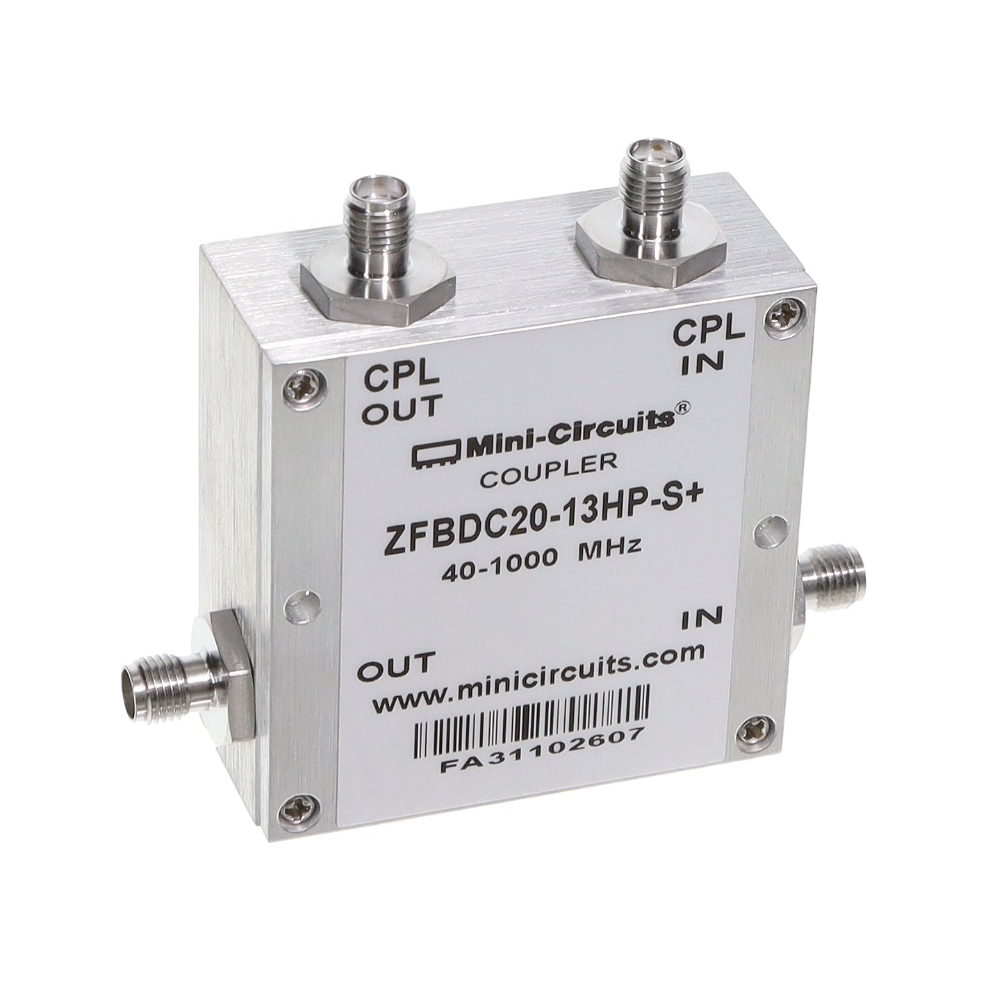 Mini-Circuits ZFBDC20-13HP-S+ - Estándar 40MHz ~ 1GHz Celular, GPS, PCS