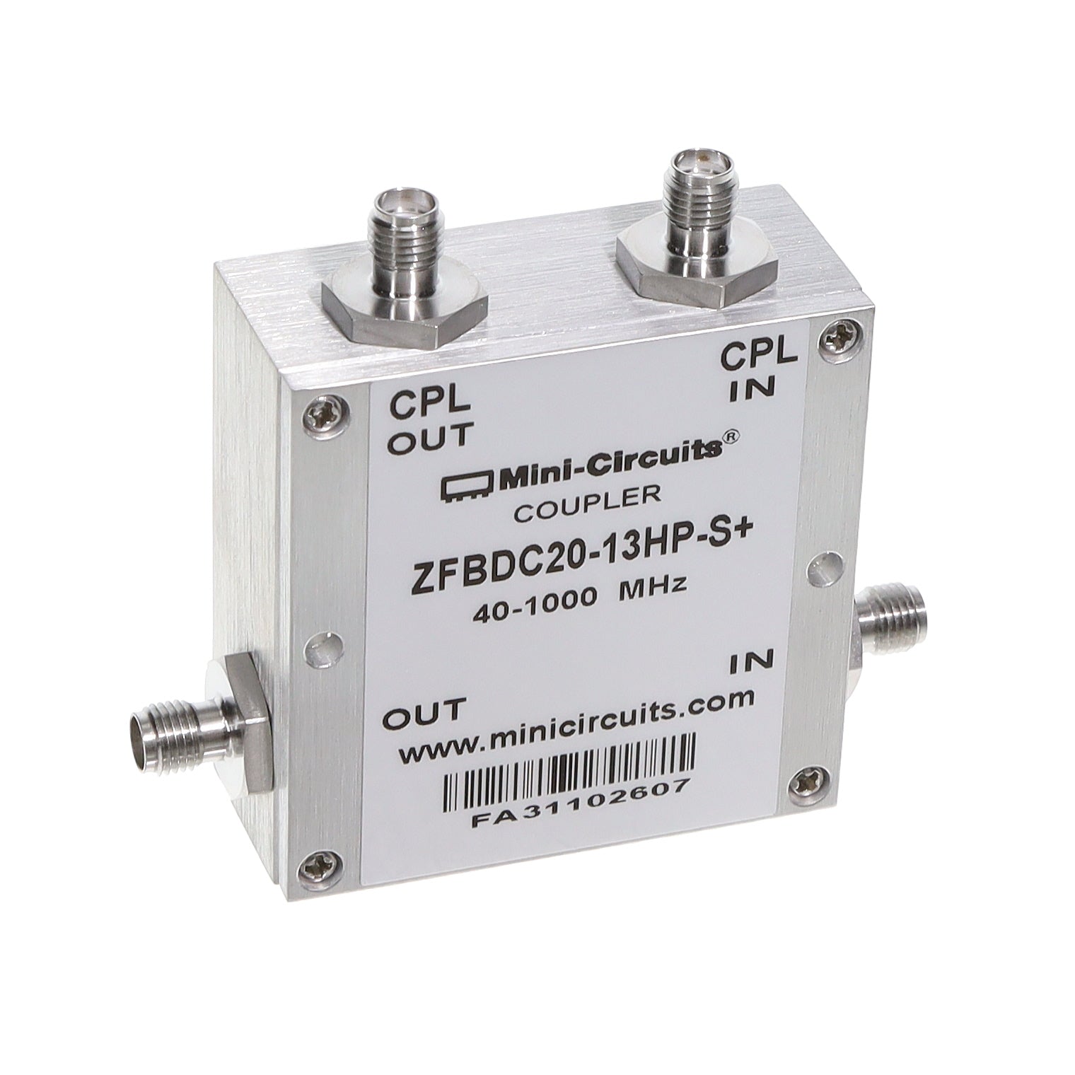 Mini-Circuits ZFBDC20-13HP-S+ - Estándar 40MHz ~ 1GHz Celular, GPS, PCS