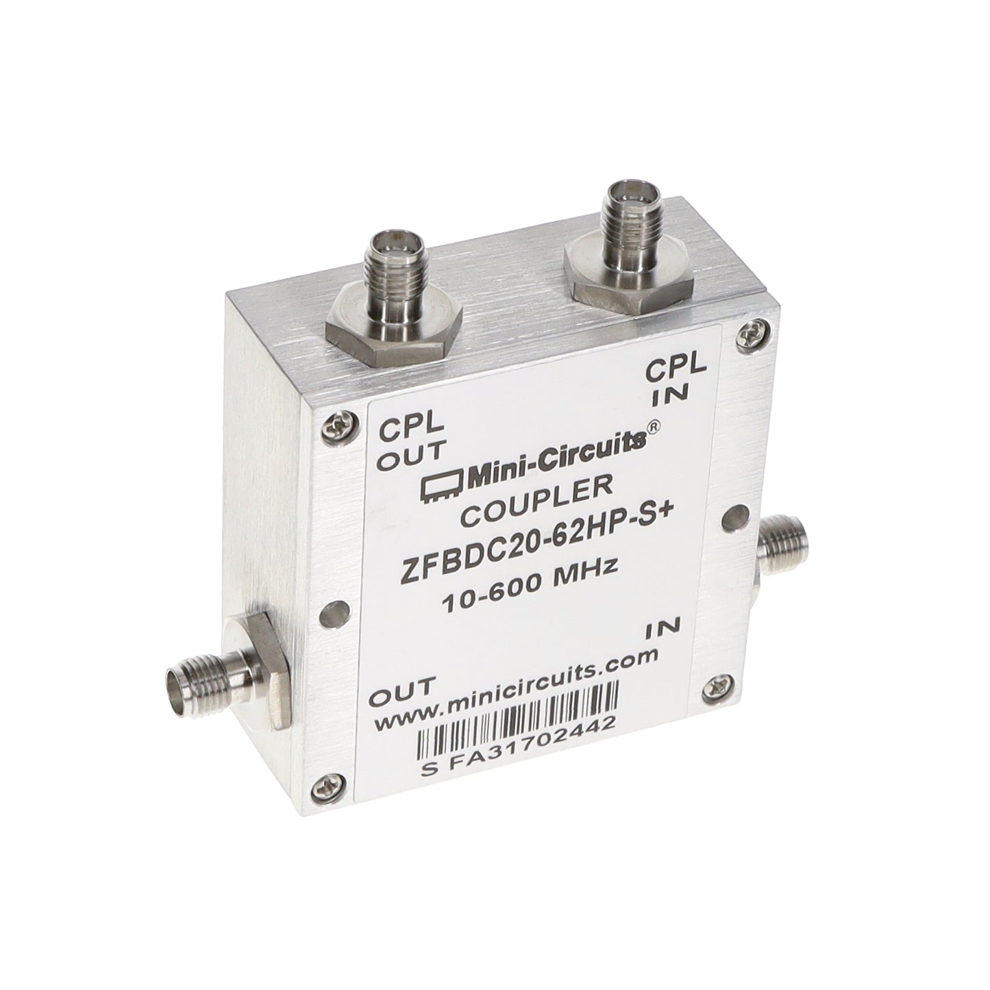 Mini-Circuits ZFBDC20-62HP-S+ - Estándar 10MHz ~ 600MHz Propósito general