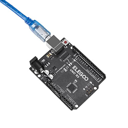 ELEGOO UNO R3 Placa Controladora ATmega328P con Cable USB Compatible con Arduino IDE