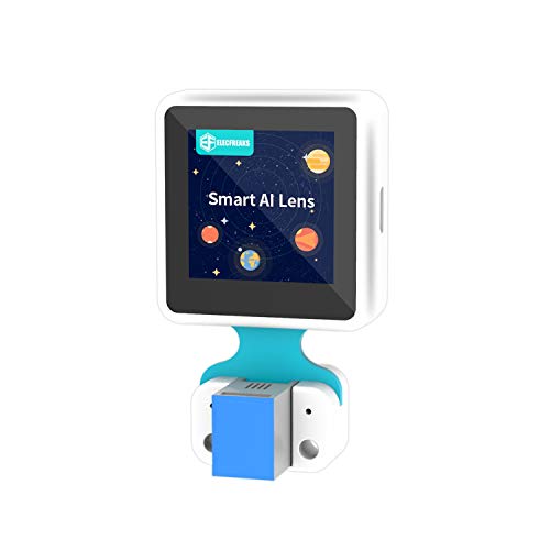 ELECFREAKS Kit de lentes inteligentes AI Sensor Planet X Vision con módulo de función de reconocimiento y modelos entrenados Mini pantalla de 1.3 pulgadas compatible con placa de expansión de