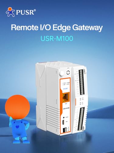 Servidor Ethernet remoto IO Edge Computing Gateway MQTT/SSL RS485/232/Ethernet Modbus RTU a TCP Json Modbus Polling USR-M100