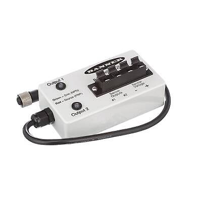 Probador de sensores BANNER DBQ5/caja de demostración, portátil, con alimentación de CC, pantalla LED, conector M12