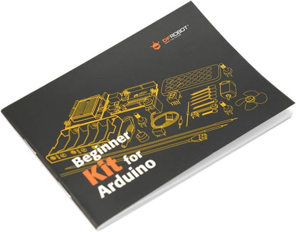 DFROBOT UNO R3 Kit de inicio completo para Arduino con tutorial detallado - Compatible con Arduino UNO R3 y Arduino IDE para electrónica y aprendizaje de programación Arduino