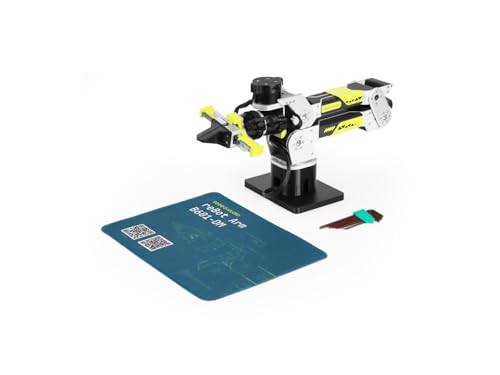 reBot B601-DM Kit de brazo robótico ensamblado con agarre, brazo robot de código abierto 6+1 DoF, Python SDK y ROS1/ROS2 compatible con robótica AI, educación STEM, investigación y desarrollo