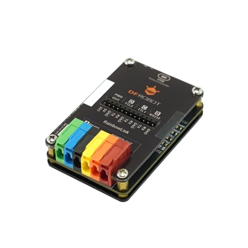 RainbowLink - Convertidor serie USB a RS485 / RS232 / TTL de 4 canales para cableado y pruebas fáciles, compatible con Windows y Linux #TEL0185