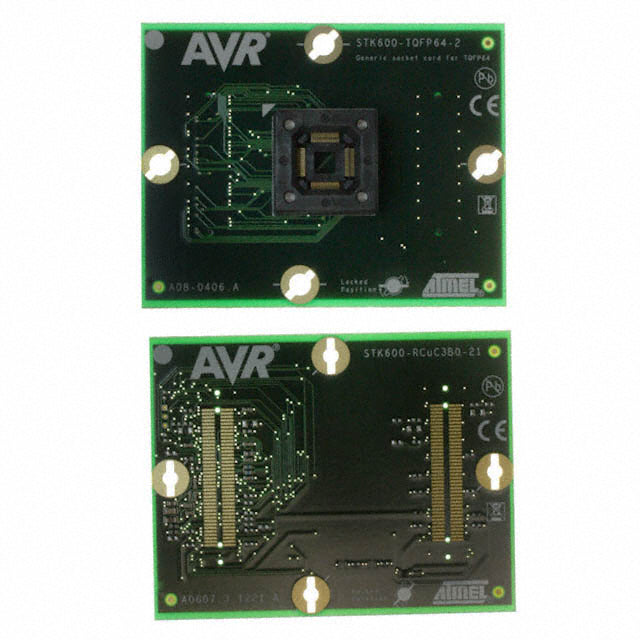 Microchip Technology ATSTK600-TQFP64-2 AVR® Socket Module - TQFP STK600