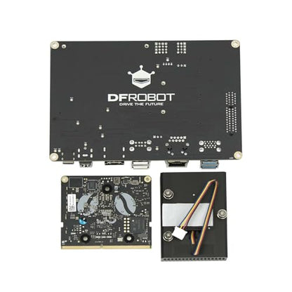 LattePanda Kit de evaluación de módulo de cómputo Mu-Micro x86 con procesador Intel N100 de hasta 3.4 GHz, 8 GB LPDDR5 RAM, 64 GB eMMC, pantalla triple 4K/USB 3.2/PCIe 3.0/SATA 3.0 para diseño de