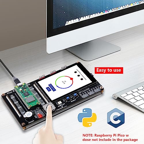 GeeekPi Módulo de expansión GPIO con pantalla de 3,5 pulgadas para Raspberry Pi Pico 1/Pico 1 W y Raspberry Pi Pico 2 Series