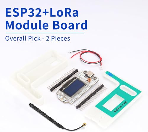 ESP32 LoRa V3 Placa de módulo con batería de 3000 mAh - con antena de 915 MHz y dispositivos de carcasa SX1262 LoRa V3 para Meshtastic Arduino LoRawan IOT