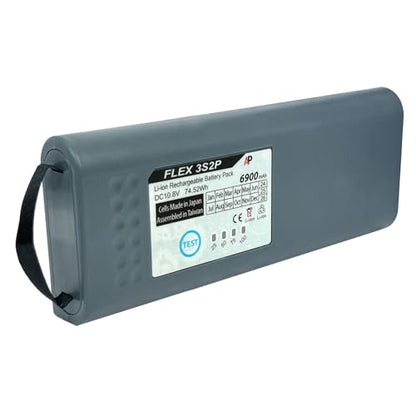 Artisan Power Batería de repuesto para monitores GE Healthcare Carescape B450 – Reemplaza Flex-3S2P y 2062895-001