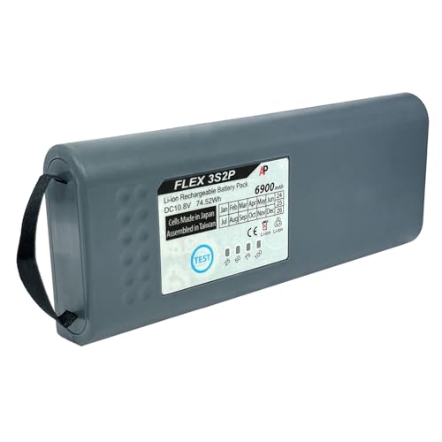 Artisan Power Batería de repuesto para monitores GE Healthcare Carescape B450 – Reemplaza Flex-3S2P y 2062895-001