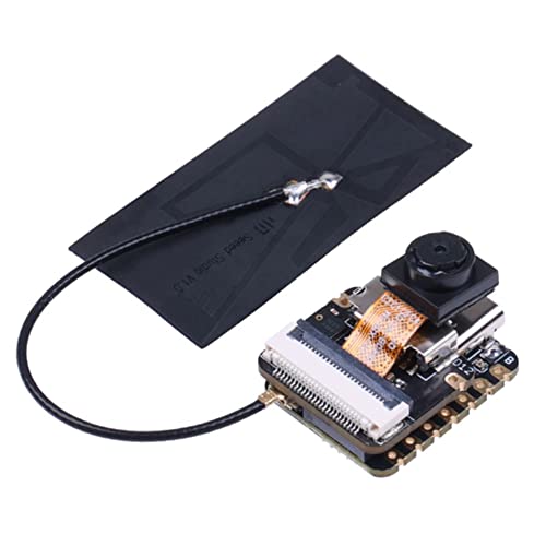 Seeed Studio XIAO ESP32S3 Sense - Wi-Fi de 2.4 GHz, BLE 5.0, sensor de cámara OV2640, micrófono digital, carga de batería compatible (1 unidad)