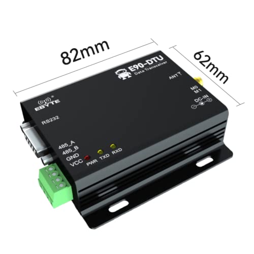 LoRa 433MHz Receptor Transceptor Inalámbrico RS232 RS485 30dbm TCXO E90-DTU(433L30)-V8 Largo Alcance 5.0 mi PLC Radio Módem LoRa