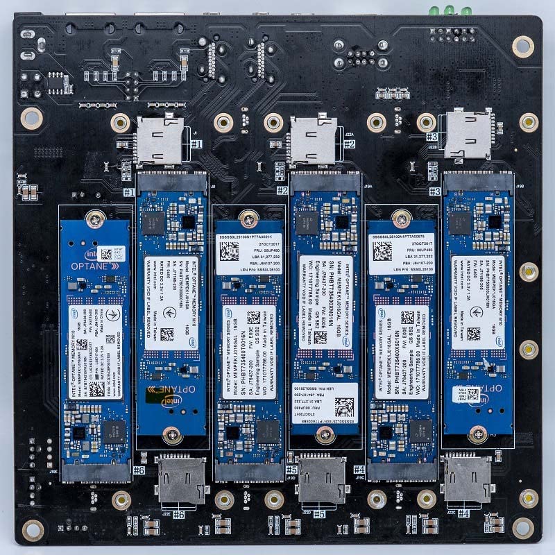 DeskPi Super6C para Raspberry Pi Compute Module 5/Raspberry Pi CM4 Cluster, Mini-ITX Board 6 RPI CM5/CM4 compatible, fuente de alimentación incluida