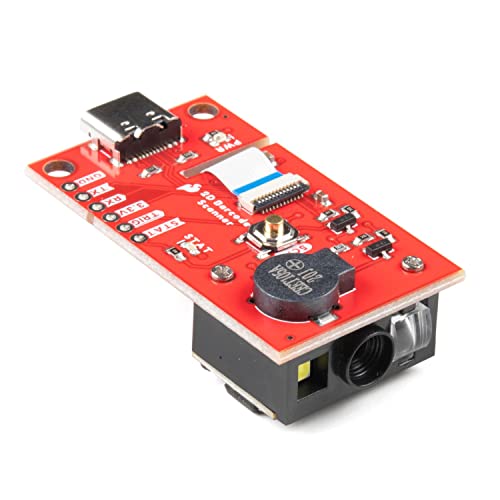 SparkFun Escáner de código de barras 2D Breakout-Read 20 simbologías de códigos de barras diferentes (tanto 1D como 2D)- Procesamiento de imagen a bordo-decodificar códigos UPC a códigos QR-