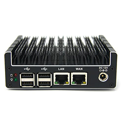 Protectli Vault FW2B - 2 puertos, microdispositivo cortafuegos/mini PC - Intel Dual Core, AES-NI, Barebone