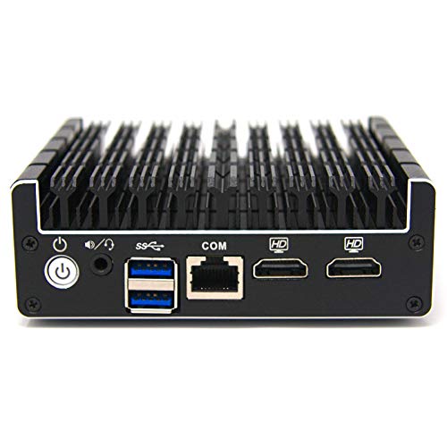Protectli Vault 4 puertos, microdispositivo cortafuegos/mini PC - Intel Quad Core, AES-NI, 8 GB de RAM, SSD mSATA de 120 GB