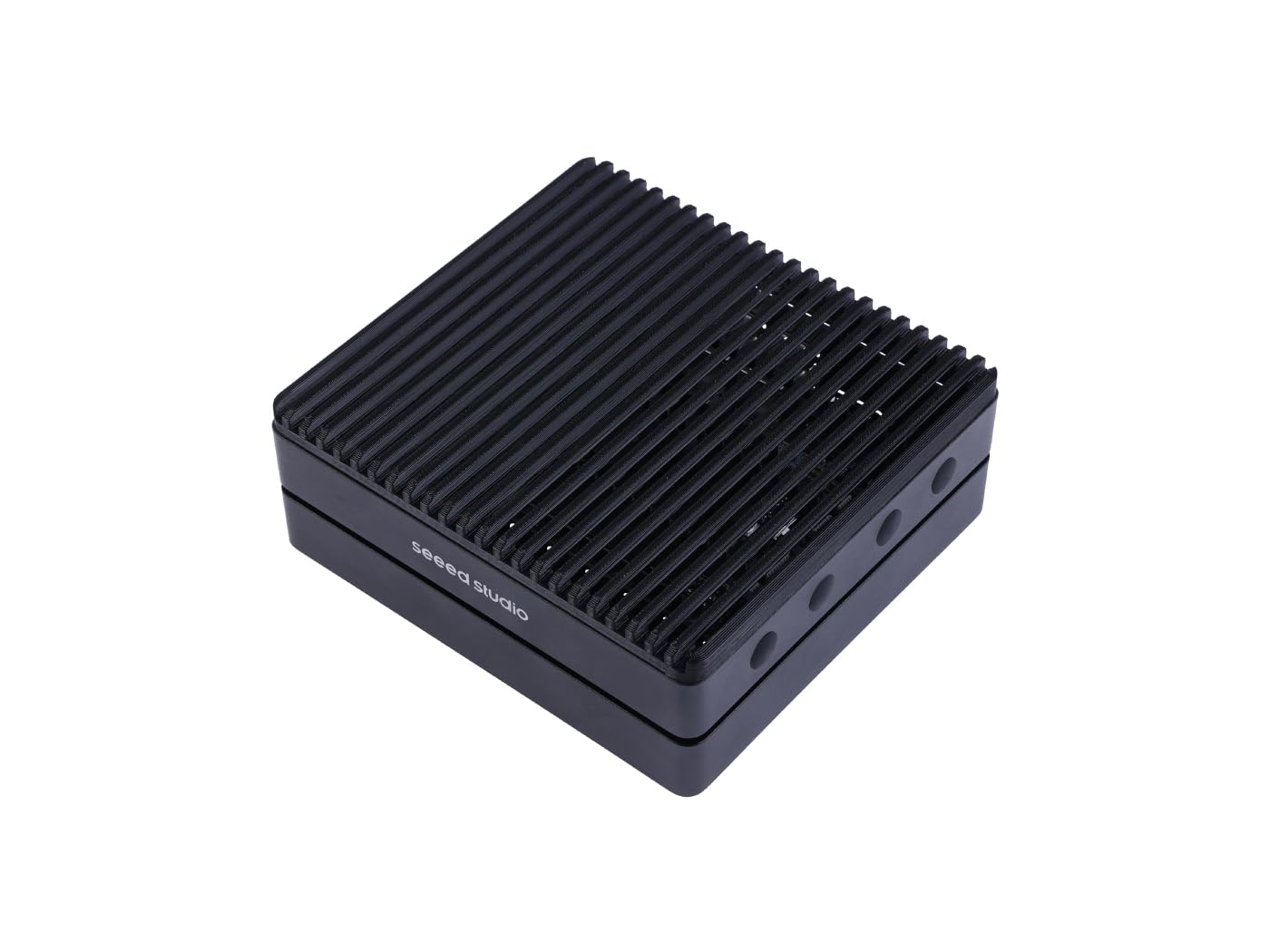 Seeed studio Dispositivo NVIDIA Jetson Nano Edge AI - Kit reComputer J1010, funda de aluminio, sistema Jetpack preinstalado. Mini PC con 0.5 TFLOPs (FP16), fuente de alimentación no incluida