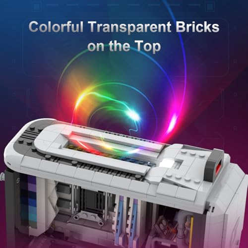 BRICKKK Technic - Juego de bloques de construcción de sujeción para computadora de escritorio para adultos, kit de construcción de computadora de escritorio de PC, modelo creativo coleccionable de