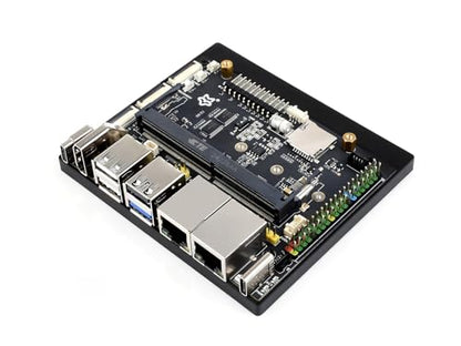 Waceshare Luckfox Core3576 Edge Computing Development Board, Rockchip RK3576 Octa-Core 2.2GHz Processor, cuenta con una gran arquitectura, 6 tops Computing Power NPU, 4GB RAM, 0GB eMMC Flash