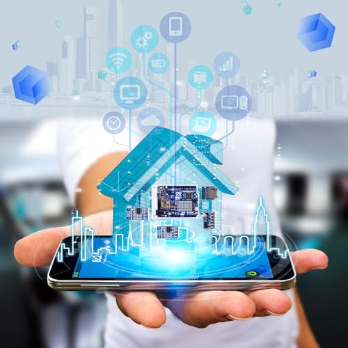 GeeekPi Kit de inicio listo para la nube con WiFi UNO R4, Bluetooth, I2C, matriz LED de 12 x 8, integración de IoT y tutoriales para principiantes e ingenieros