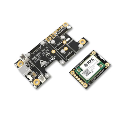 RAK Kit de inicio inalámbrico WisBlock Meshtastic US915 Base RAK19007 + Core RAK4631