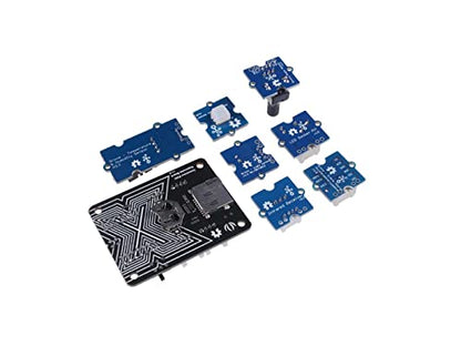 Seeed Studio XIAO Starter Kit - Todas las placas de desarrollo de la serie seeed studio XIAO soportadas, placa de expansión de la serie XIAO, 9 módulos Grove, presentado con cursos XIAO para