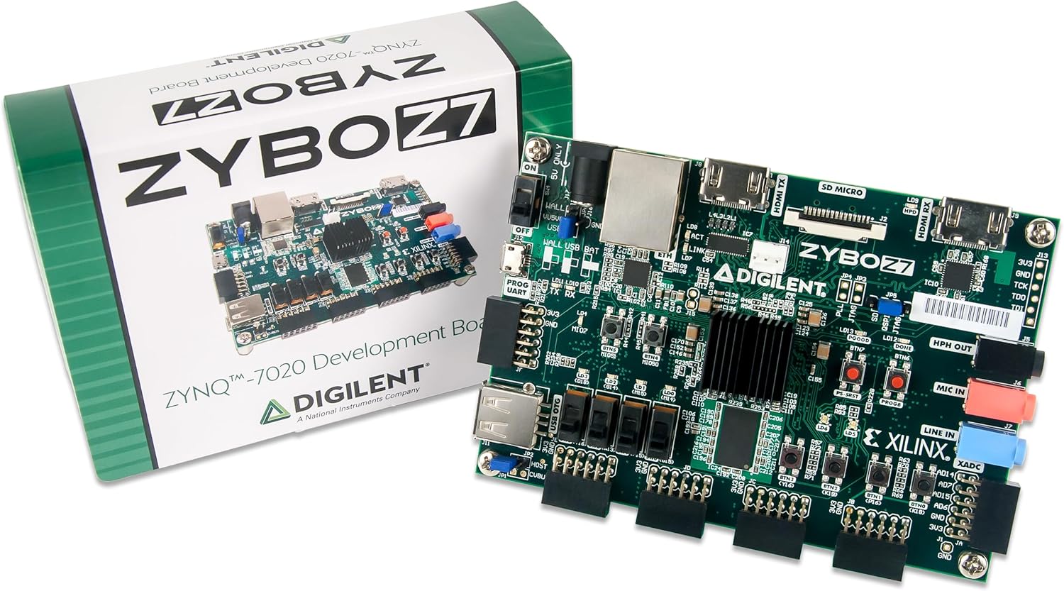 Digilent Zybo Z7: Zynq-7000 ARM/FPGA SoC Junta de Desarrollo (Zybo Z7-20)