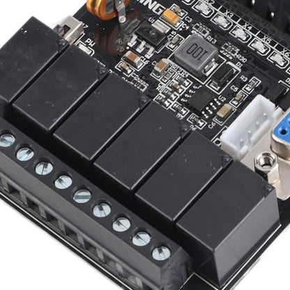 DC24V Controlador PLC Kit Controlador Lógico Programable Salida de Relé Tablero de Control Industrial Programable FX1N-14MR Módulo Controlador de Relé Tablero de Control Industrial