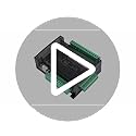 Controlador lógico programable del PLC de DC24V, módulo de control de la retransmisión del PLC de FX3U-24MR, tablero de control industrial apoya la conexión de HMI