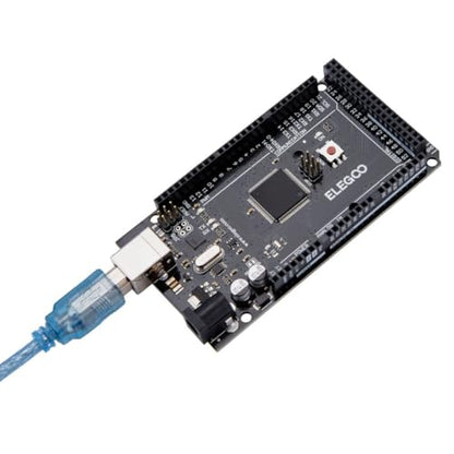 ELEGOO MEGA R3 Board ATmega 2560 + cable USB compatible con Arduino IDE Projects RoHS