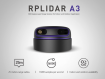 Kit de escáner láser RPLiDAR A3M1 de 360 grados - Alcance de 25 m